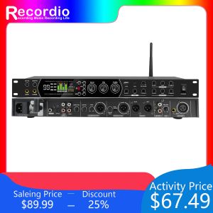 Utrustning GAXF35 Professionell KTV 99 Sorts DSP Effects Home Karaoke Stage Performance K Song Antihowling Effector Audio Processor