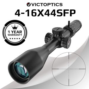 オプティクスVictoptics S4 416X44 MDL Airsoft Sight Hunting Tactical Rifle Scopesマウントガラスエッチングレチクル.223 5.56 AR15