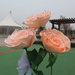 Amazon Hot Sellings 2024 Artificial Rose Flowers Decorations For Home Wedding Present Decoration Flowers Wedding Decor