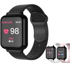 B57 Smart Watch Water of Fitness Tracker Sport für iOS Android Phone SmartWatch Heart Frequenz -Monitor -Blutdruckfunktionen281R2111071