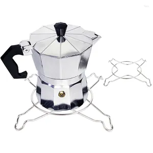 Kitchen Storage Holder Gas Cooker Support Rack Camping Iron Stove Ring Heat Diffuser Black Pans Coffee Moka Pot Reducer Supplies