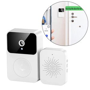 Дверные звонки Wi -Fi Smart Wireless Demote Video Door Doorbell Can Buld Calls Control Photo App с облачным хранилищем дома для виллы