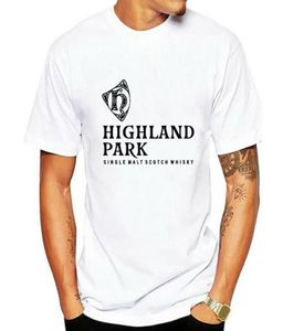 Men039s Tshirts Highland Park Одинокий солодовый виски Dprings Tshirt Men Shirt Sery White Lose Plus Tee5535428