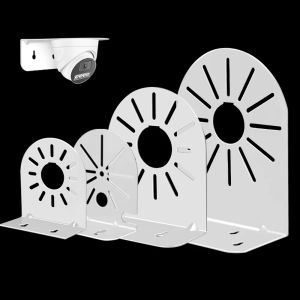 Accessori 2,5 '' 4,5 '' 6.5 '' Funzionalità a parete in acciaio a cupola di sorveglianza Adatto per la telecamera HikVision Dahua CCTV