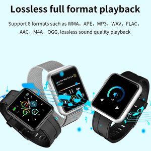 Uhren Bluetooth Smart Watch MP3 Player über Earphone Smart Band Support Überspringen Seilrad Tisch Tennis Badminton Mp3 Armbanduhr