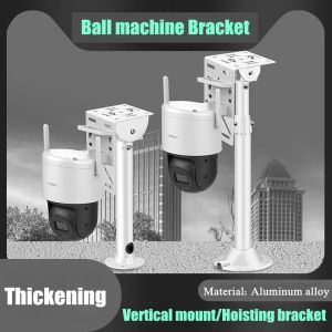 Accessoires Aluminiumlegierung verdickte Rohr -CCTV -Kamera -Monitor Ständer vertikaler Halterung/Deckenhalterung Langarm Arm PTZ Dome Kamera Unterstützung