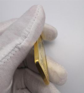Özgürlük Heykeli Altın Bar Deniz Feneri Amerikan Hediyesi Kartal Kaplama Gerçek Altın Küp Nugget Koleksiyonu Hatıra Coins3192914152