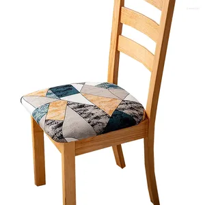 As capas de cadeira cobrem os itens domésticos Junejour elástica da sala de jantar elástica assento universal protetor lavável removível universal