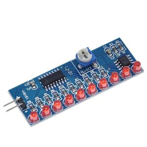 Smart Electronics Kits NE555+CD4017 Lätt vatten Flödande LED -modul DIY Kit Lär dig elektroniska principer, barnlaboratorium