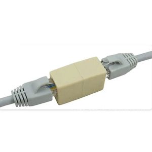 2024 ANPWOO HÖG KVALITET 10st RJ45 CAT5 COUPLER PLIG NETWORK LAN CABLE EXTED CONTERCORTER Adapter för ANPWOO LAN CABLE EXTEDER