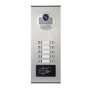 Intercom Smartyiba Metal Case Waterproof Outdoor RFID Control DOMEM DOMENROCOM Kamera do apartamentu wideo Intercom Door Zestaw telefoniczny