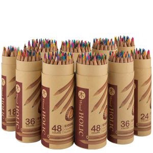Kalemler Deli Ahşap Renkli Kalem Eskiz ve El Esnaf Çocuklar Renkli Kurşun Kalem Kaliteli Ahşap Yeşil Güvenlik Ofis Okulu Malzemeleri