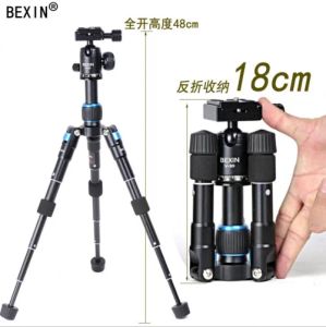 Monopods Universal Tripod Mount Adapter Telefon komórkowy Kompaktowy Travel Składana elastyczna mini statyw głowica piłki do telefonu do aparatu DSLR