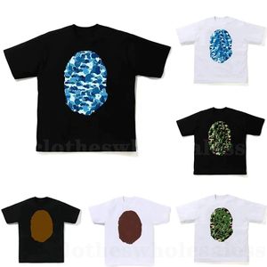 T-shirt estate da uomo magliette per camicie per abiti da donna camicie da uomo uomo abbigliamento da donna abbigliamento da donna in cotone traspirante lettera corta stampa stampato oversize 20s neri