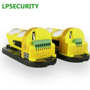 Rilevatore LPSecurity da 30 a 100m Indicatore LED IR 2 Rilevatore del fascio IR Sensore IR esterno Rilevatore di barriera a infrarossi GSM Sistema di allarme GSM