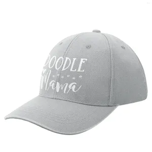 Ball Caps Doodle Mama - Cute Dog Mom Baseball Capo di baseball Cappelli occidentali Custom Western's Women's