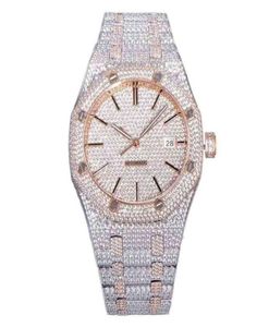 5alove 15400 Bi Luxury Diamond 15500 Y 자동 기계적 바닥 방수 기계 Men039S Watch6F8K4568722