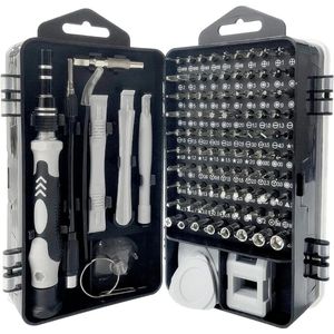 115 in 1 Präzisionsschraubendreher Set Pro Electronics Magnetic Repair Tool Kit mit Fall für Computer PC Haushalt 240322