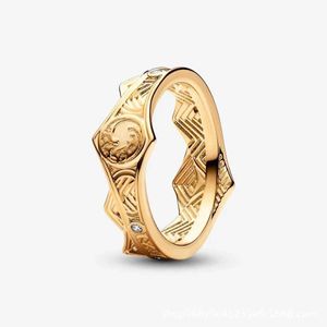 Nuovo Ring Dragon Family Crown Ring Anello femminile Fashion Fashion