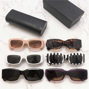 High quality fashionable luxury designer sunglasses New Family B Box Fashion INS Little White Net Red Same Sunglasses Show Face Xiaochao BB0071