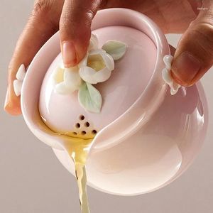 Mugs 150ml Ceramic Small Teapot Brewing Tea Pot Household Anti-Scalding Hand Grasp Set Accessories Office Decoration