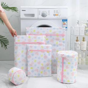 Laundry Bags Mesh Bag Polyester Wash Fine Net Basket Household Cleaning Tools Accessories