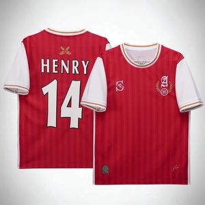 Herren Fußball -Hemden Fußball -Trikot Henry Man Kleidung MAILLOT DE FOOTBALL TRIKOT Uniform Camisetas Futbol Y240321