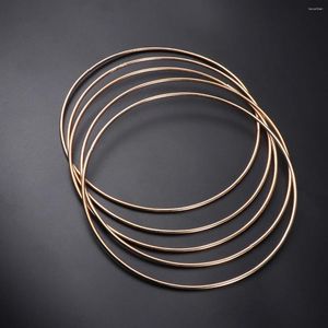 Decorative Figurines 10pcs Catcher Hoops Rings Metal Floral Wreath Macrame Craft For Weddding Wall Hanging Crafts 190mm