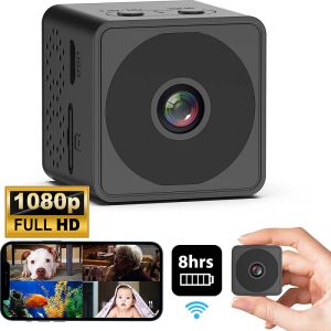 Дверной звонок Q16 Mini Wi -Fi Survalance Camera 1080p HD IR Night Vision Smart Home Superaint Security Security IP CAM с батареей 1000 мАч