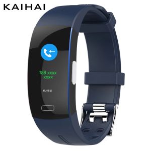 RELISÕES KAIHAI 2019 ATIVIDADE PRESSÃO BRANCE SMART BRACELTA CARENTO Monitor PPG ECG Sport Band Watch Activit Fitness Tracker Wrist