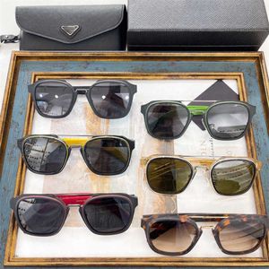 2024 New High Quality New luxury designer P family fashion personality ins net red same Sunglasses female toad sunglasses male SPR07WS