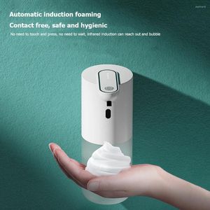 Liquid Soap Dispenser Automatisk handbricka Professionell stansfri Touchless Washing Sanitizer Badrumsanordning för hemköksverktyg