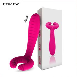 GSpot 3 Motors Dildo Vibrator Anal Vagina Double Penetration Clitoris Penis Stimulator Sex Toys for Women Men Couples Adults 18 240403