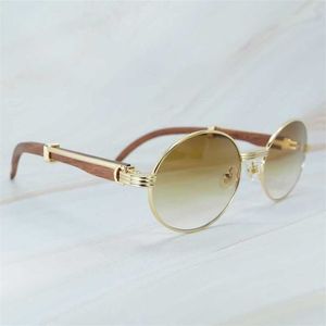 2024 Fashion Off Luxury Designer Nya herr- och kvinnors solglasögon från Retro Wood Mens Accessories Buffs Glasögon Fashion Shades For Women Oval Eyewear Trending Produkt