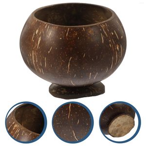 Dinnerware Sets Household Coconut Shell Bowl Banquet Vintage Decor Party Candy Coconuts Storage