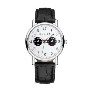 Neue Luxus -Herren Uhr mit drei Nadeln Automatisch mechanischer Uhr Designer hochwertiger Top -Marke Stahl- und Leder -Uhr -Gurte Mode Geschenke Sportstil