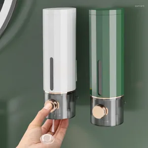 Flüssiger Seifenspender 450 ml Handbuch montierter Shampoo Behälter Dusche Hält Conditioners Gel