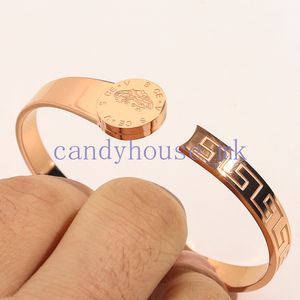 18K Gold Stainless steel Designer Bracelets Brand Letter Bangle Wedding Jewelry Gift Men Women Crystal Bracelet Lover Bangle Fashion Jewelry Wholesale