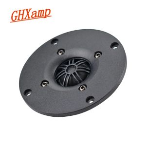 Hoparlörler Ghxamp 4 inç tweeter hoparlör 4ohm 35w kubbe ipek film 91db neodymiyum 104mm tiz hoparlör alüminyum panel 2 yollu hoparlör 1 adet