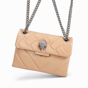 أزياء Kurt Geiger Handbag Chain Crossbody Rainbow Bag Bag London Luxury Designer Colorful Leather Heart Pags Wallet Women Condout حتى Mans Clutch Travel Facs