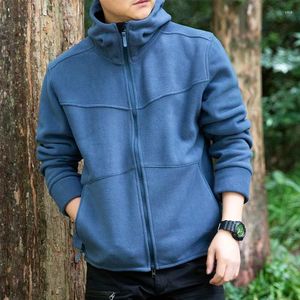 Men's Hoodies Fleece Jacket Sweater Warm Casual Clothes Sports Hooded Outerwear Plus Size XXXXL Hoodie Male Clothing Autumn Winter