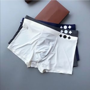 new style Designer Underwear Boxers luxury Classic Print microfiber Underpants 3pcs With Box