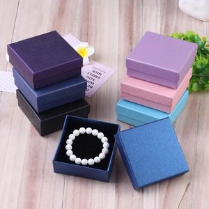 Gift Wrap 24pcs Jewelry Box Cardboard Necklace Earrings Bracelets Packaging Doxes Can Personalized Logo Disaplay