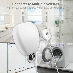 Rilevatore SJW01 ALLARME ALLIAMENTO DI ACQUA DI ACQUA DI ACQUA WiFi Perdite dell'acqua Remoto Wireless Water Detector