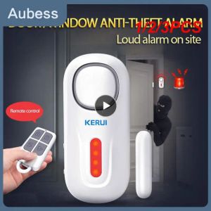 Kits 1/2/3PCS 120DB Security Wireless Door Window Entry Burglar Sensor Alarm PIR Magnetic Smart Home Garage System With Remote