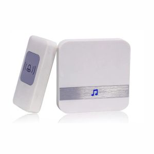 Doorbell Wireless Doorbell LED Smart Home Doorbell 200M Sändat intervall Mini Wireless Door Bell 50 Ring Tunes