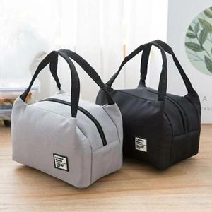 Storage Bags Picnic Travel White Portable Oxford Lunch Four Seasons Applicable Food Fresh Cooler Pouch Office Worker Box