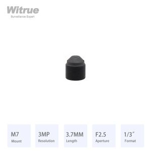 Teile Witrie Pinhole Objektiv M7 Mount HD 3MP 3,7 mm F2.5 1/3 