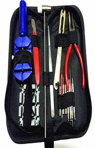Watch Repair Kits 16pcs Un set kit set zip Hold Case Aprir Remover Chiavi di cacciaviti Watchmaker283T2607032