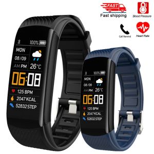 Wristbands For Xiaomi Huawei Ios C5s Smart Bracelet Heart Rate Blood Pressure Pedometer Sleep Monitor Watch Band Sport Tracker Wristbands